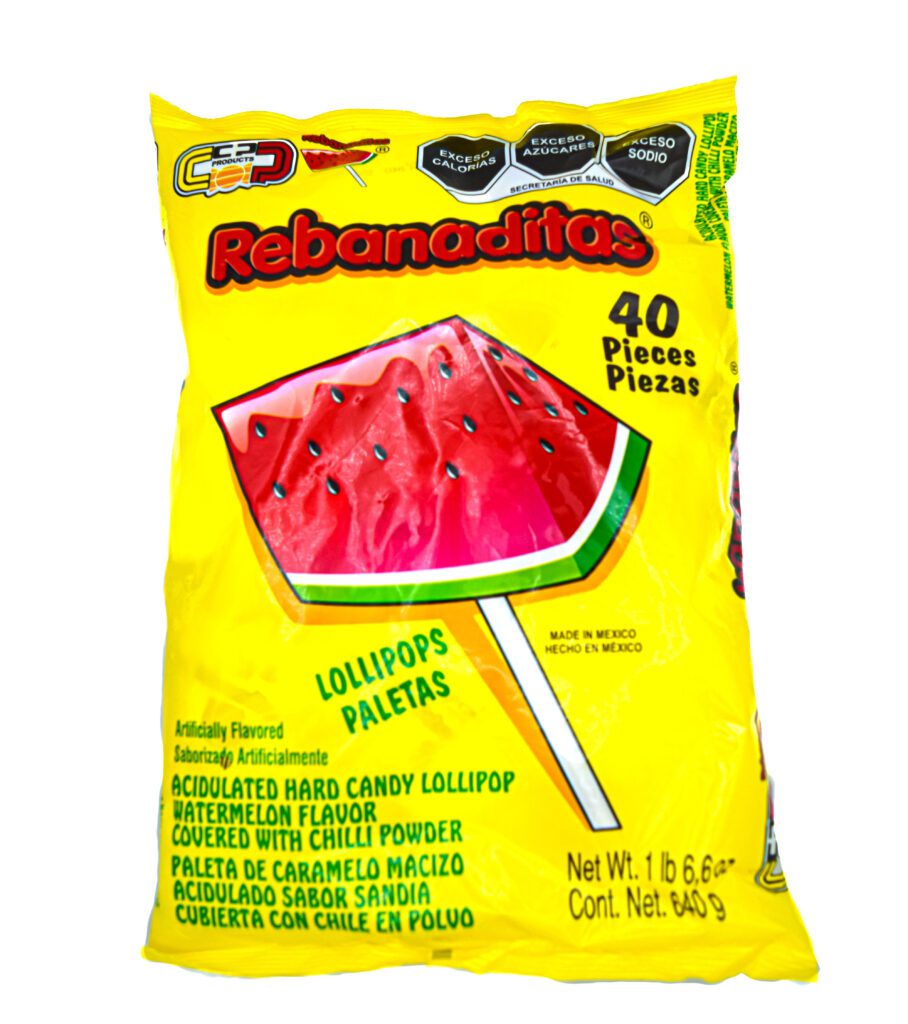 PALETA REBANADITAS SANDIA SIN CHILE - CANDY